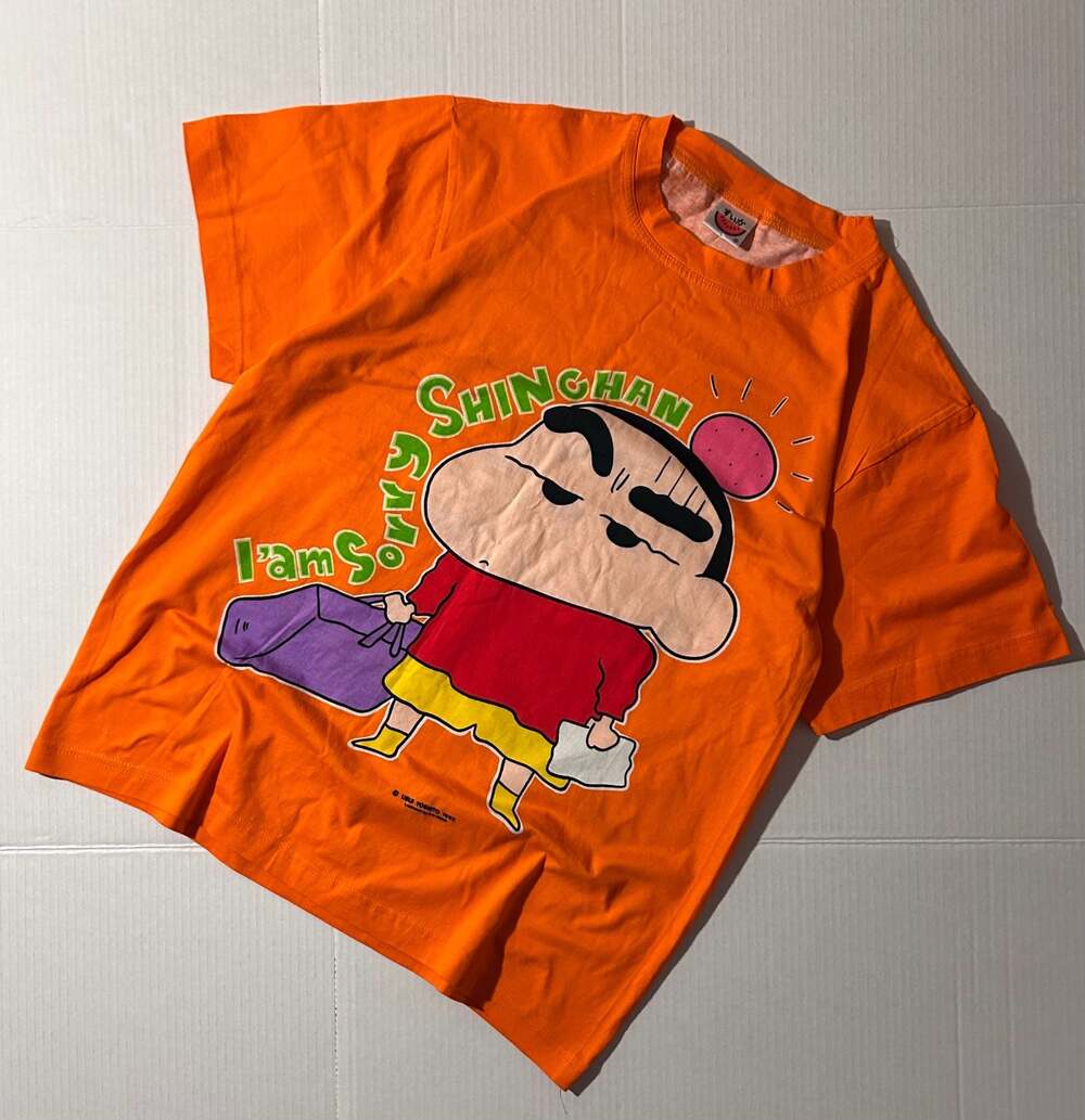 Vintage 1992 Crayon Shin-chan Graphic T-Shirt by Suika